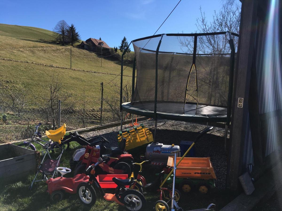 3,5 Zimmerferienwohnung Schwalbenäscht Rüeggisberg Exterior foto